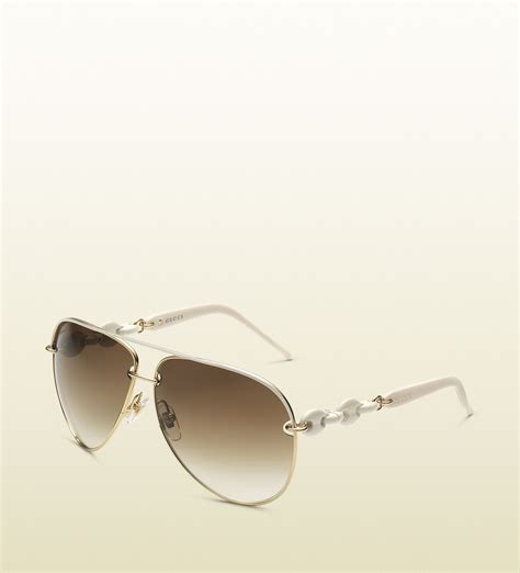 gucci white pearl sunglasses|gucci sunglasses for women clearance.